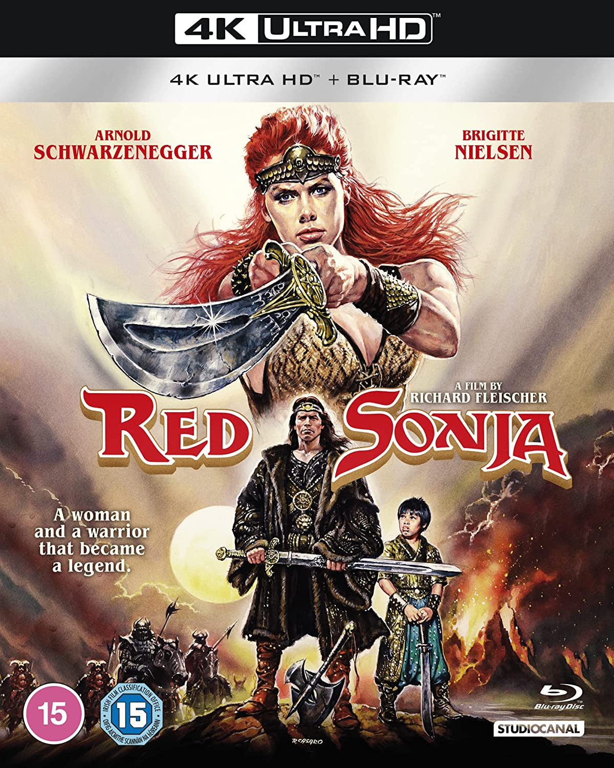 Red Sonja (4K UHD, Region Free) w/SLIP
