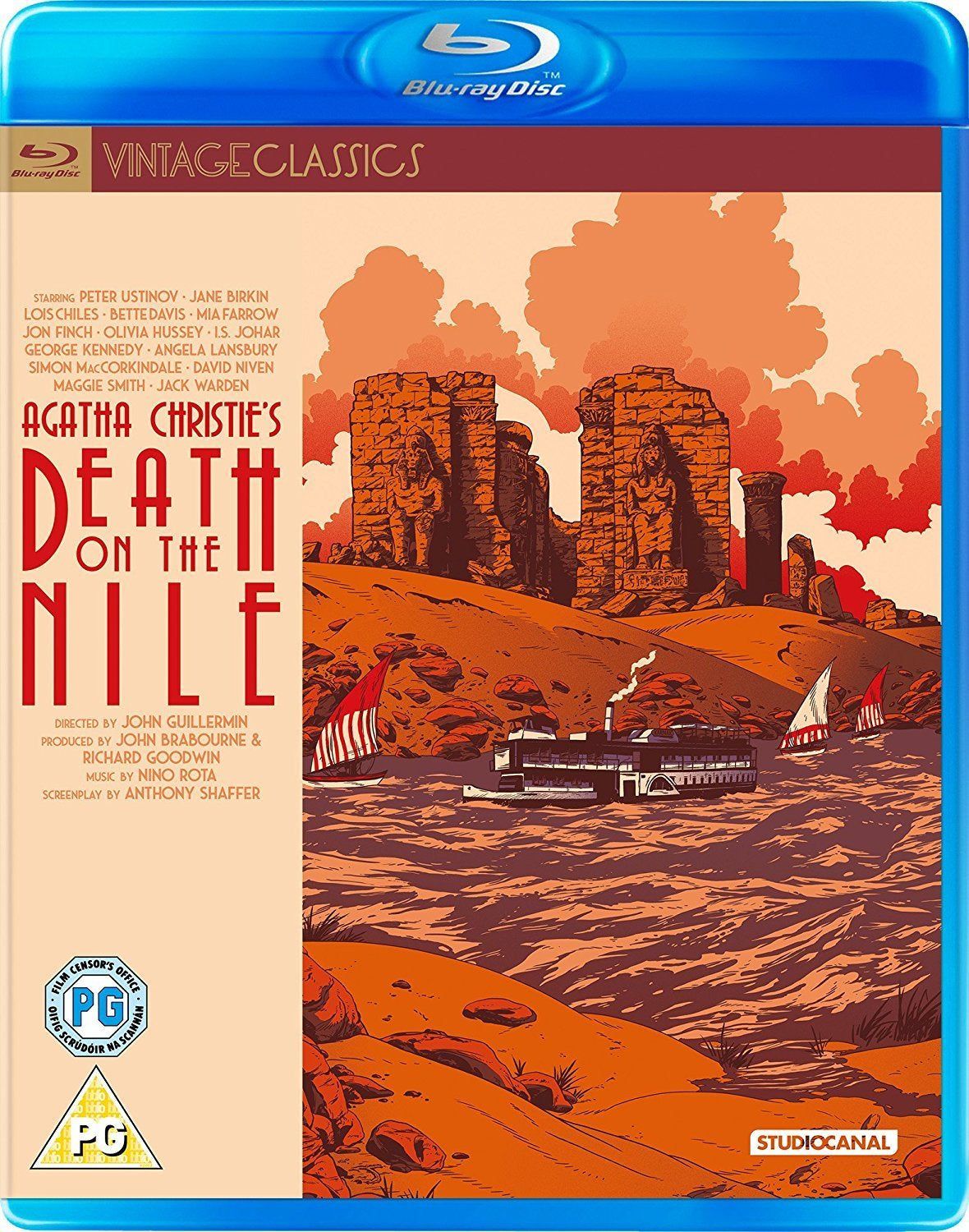 Death on the Nile (1978, Region B)