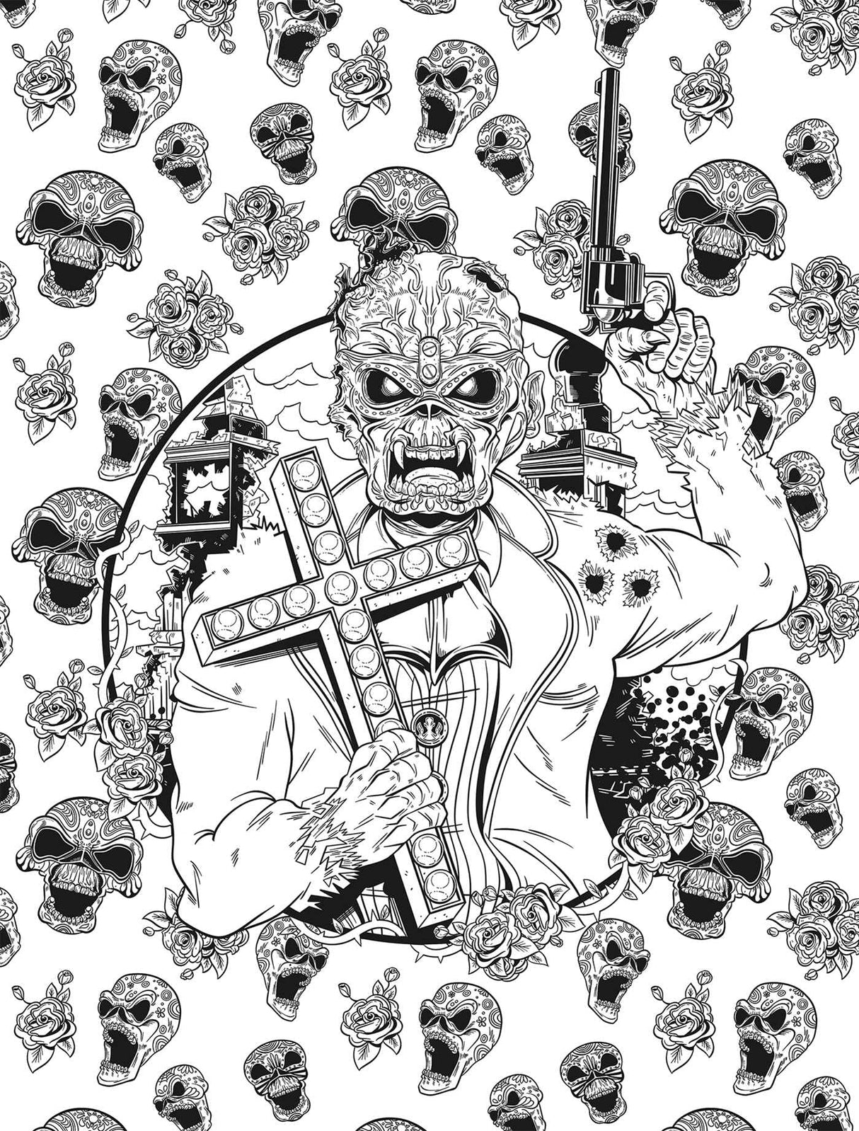 Iron Maiden: The Official Coloring Book