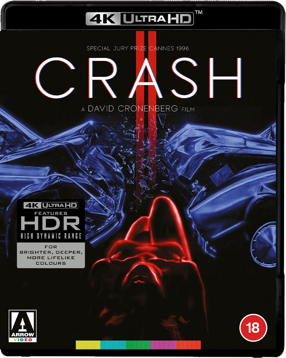 Crash (4K UHD, Arrow UK, Region Free)