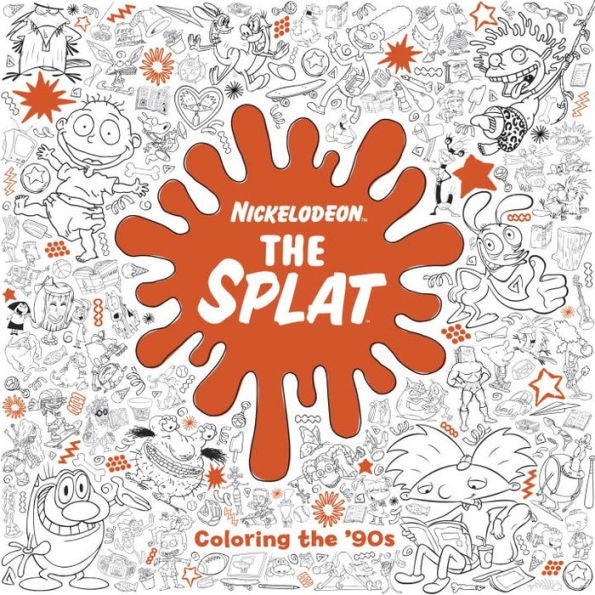 The Splat: 90s Nickelodeon Coloring Book
