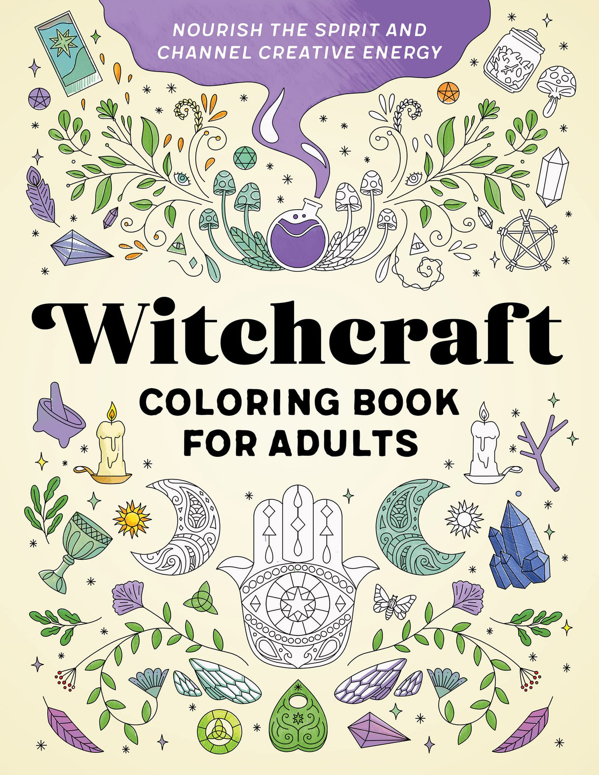 Witchcraft Coloring Book