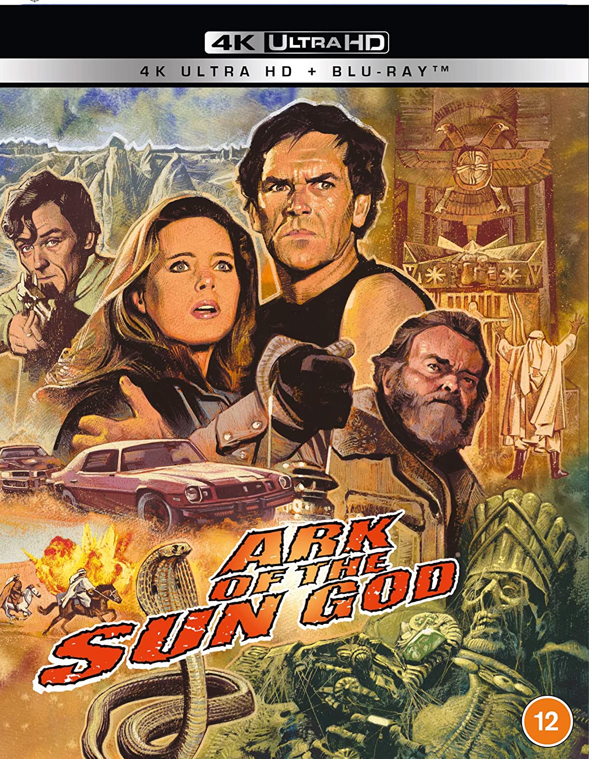 Ark of the Sun God (4K UHD, Limited Edition w/Slip + Booklet + Poster, Region Free/B)