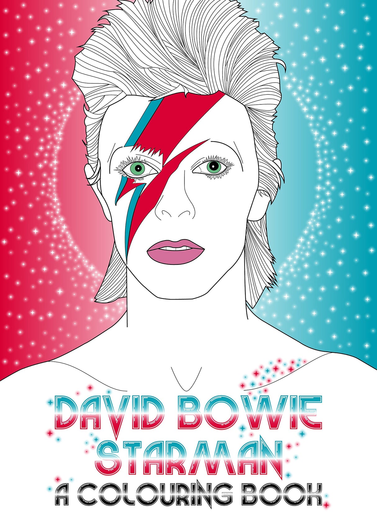 David Bowie Starman Coloring Book