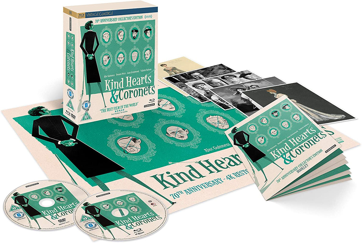 Kind Hearts and Coronets (Blu-Ray, Limited Collector's Edition, Region B)