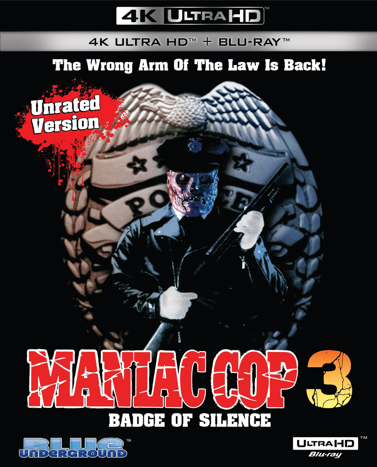 Maniac Cop 3 (4K UHD) w/SLIP