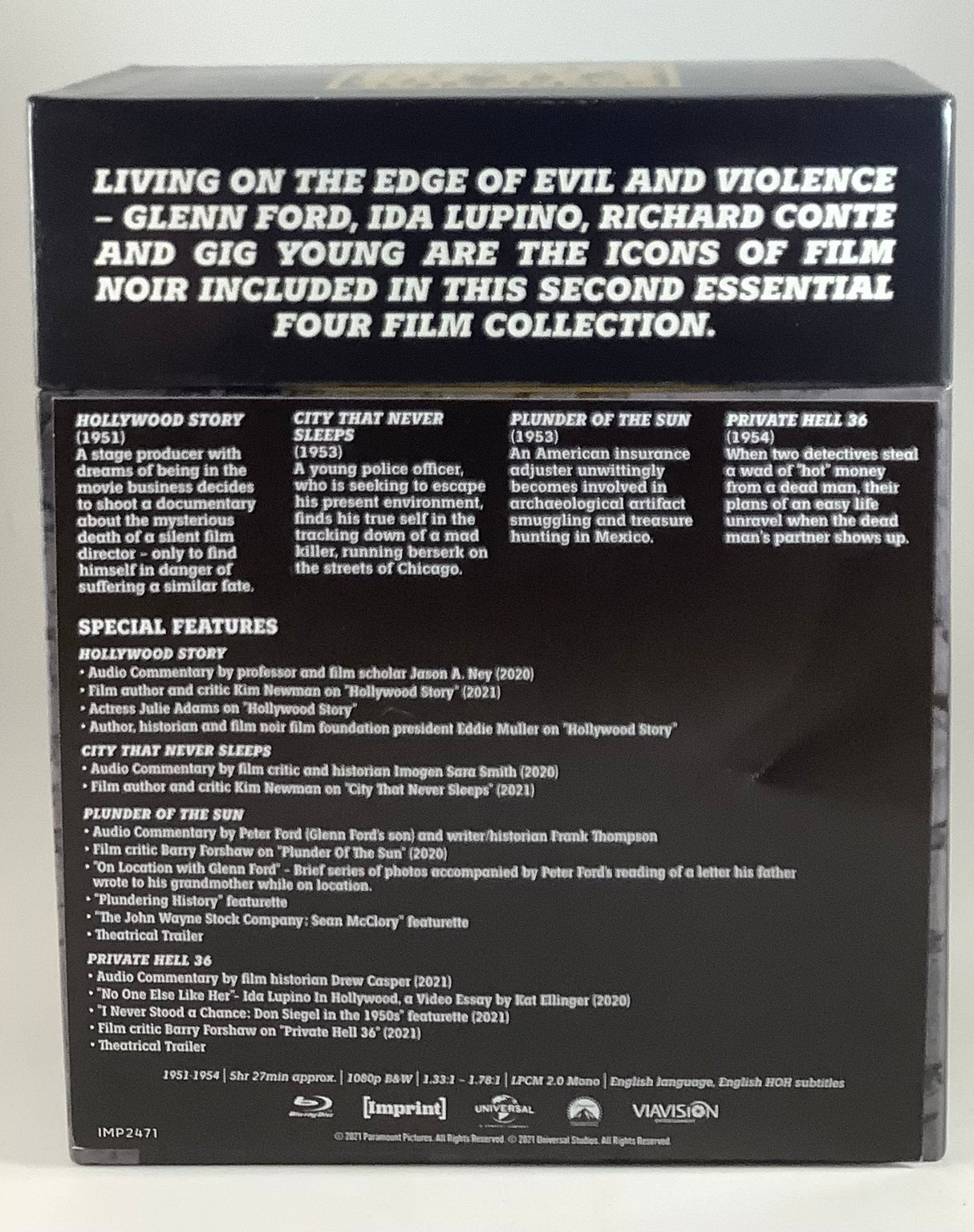 Essential Film Noir Collection 2: 1951-1954 (Limited Edition, Region Free) USED