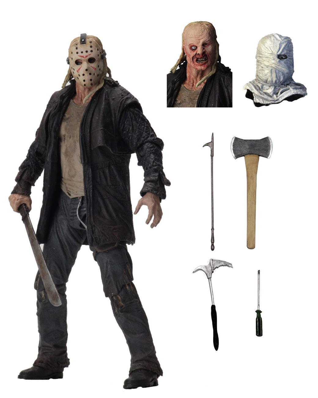 Friday the 13th 7" Figure Ultimate Jason (2009 remake)