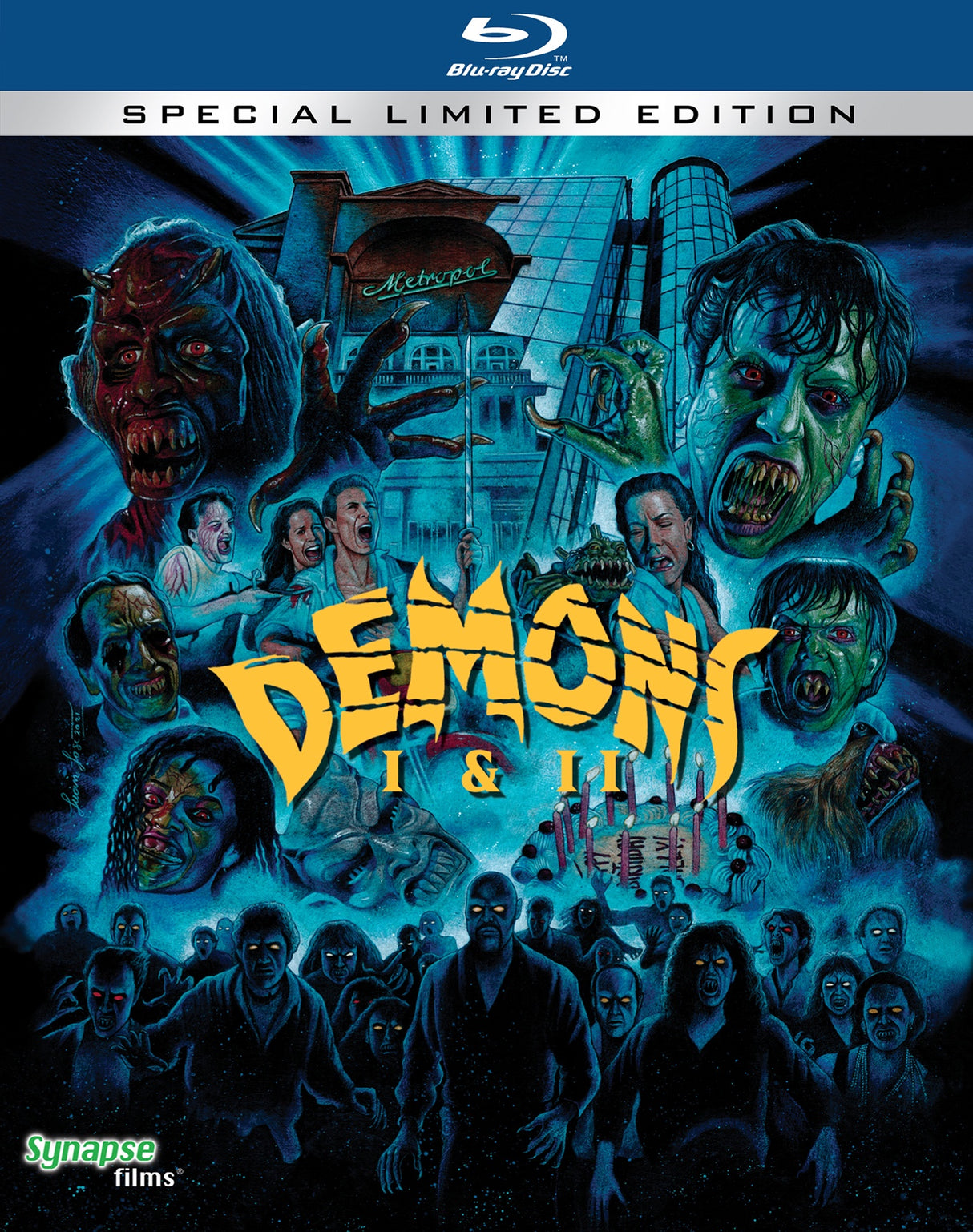 Demons I & II (Limited Edition Blu-Ray Set) w/SLIP