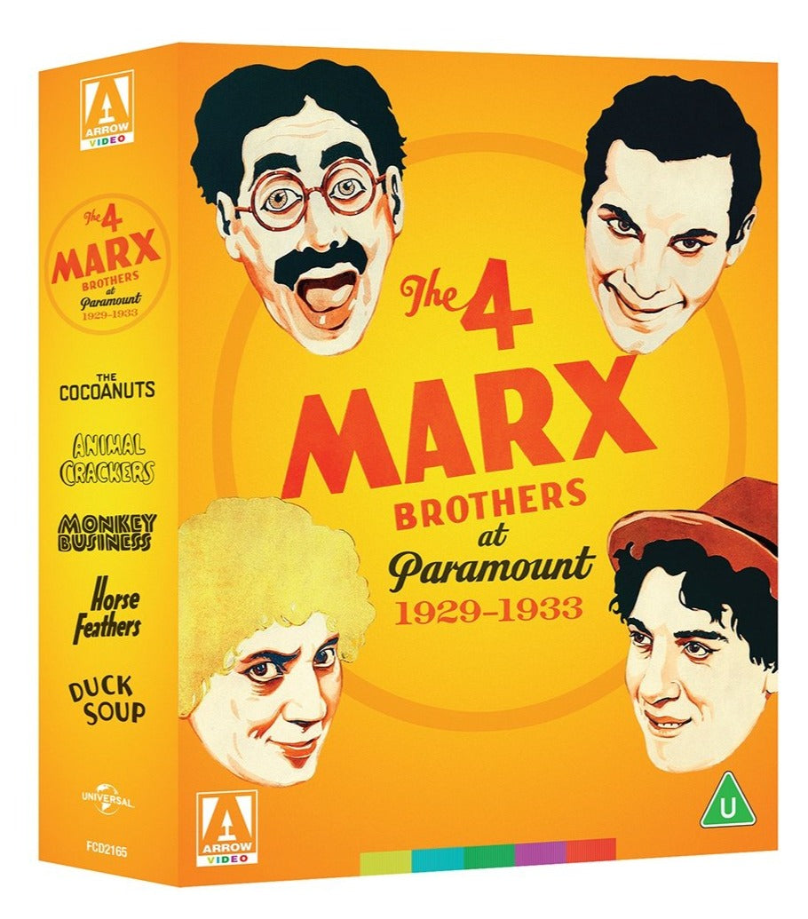 The 4 Marx Brothers at Paramount: 1929-1933 (Region B)