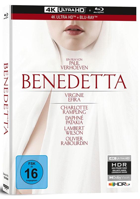 Benedetta (4K UHD, Limited Edition Mediabook, Region B) Cover A