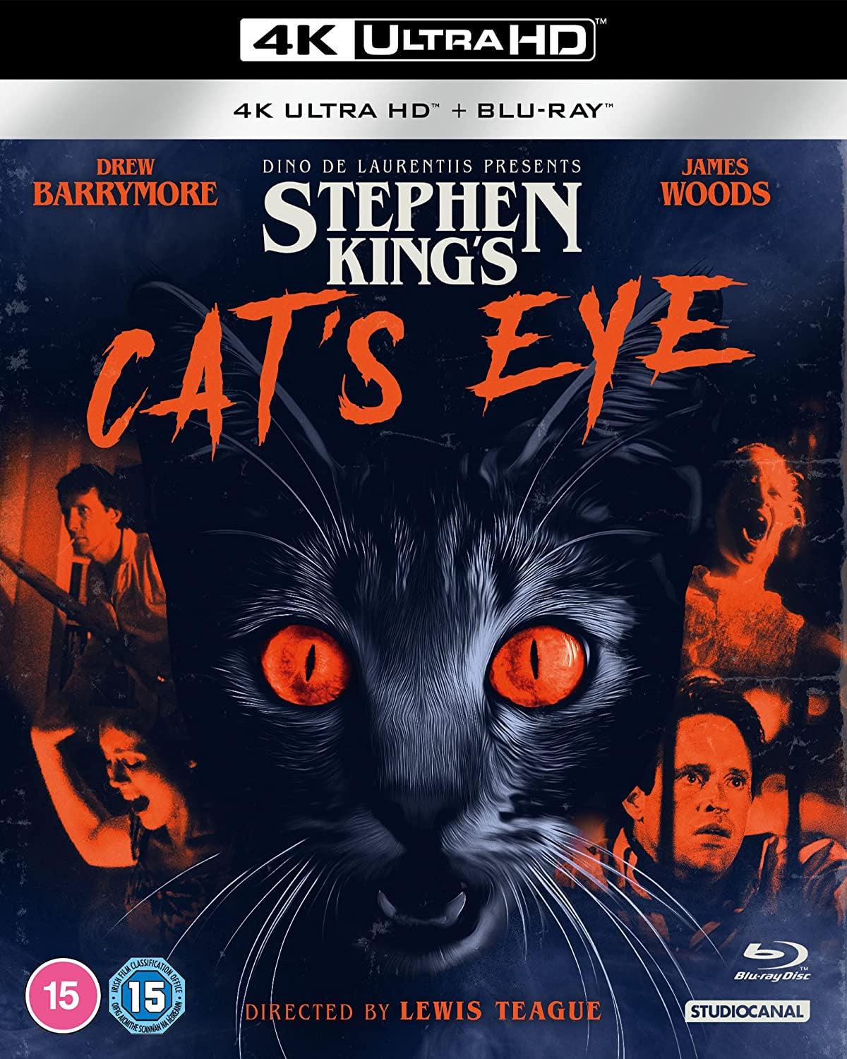 Cat's Eye (4K UHD, Region B) w/SLIP DAMAGED