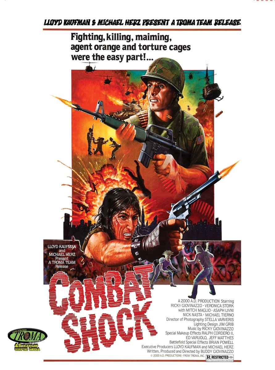 Combat Shock - New Blu - Ray