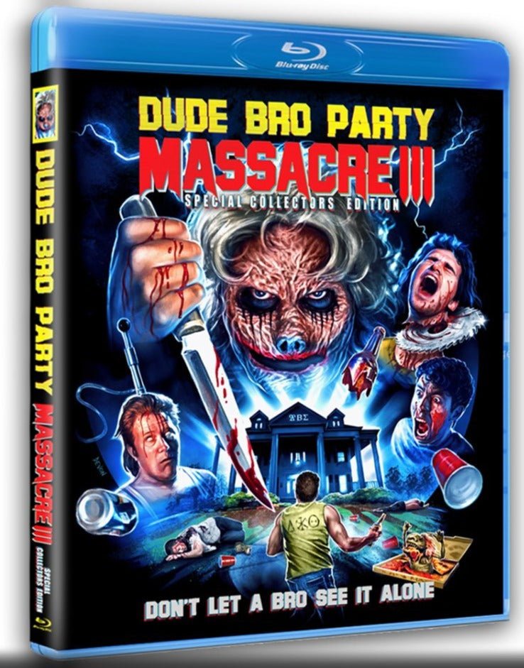 Dude Bro Party Massacre III Special Collector's Edition - New Blu - Ray