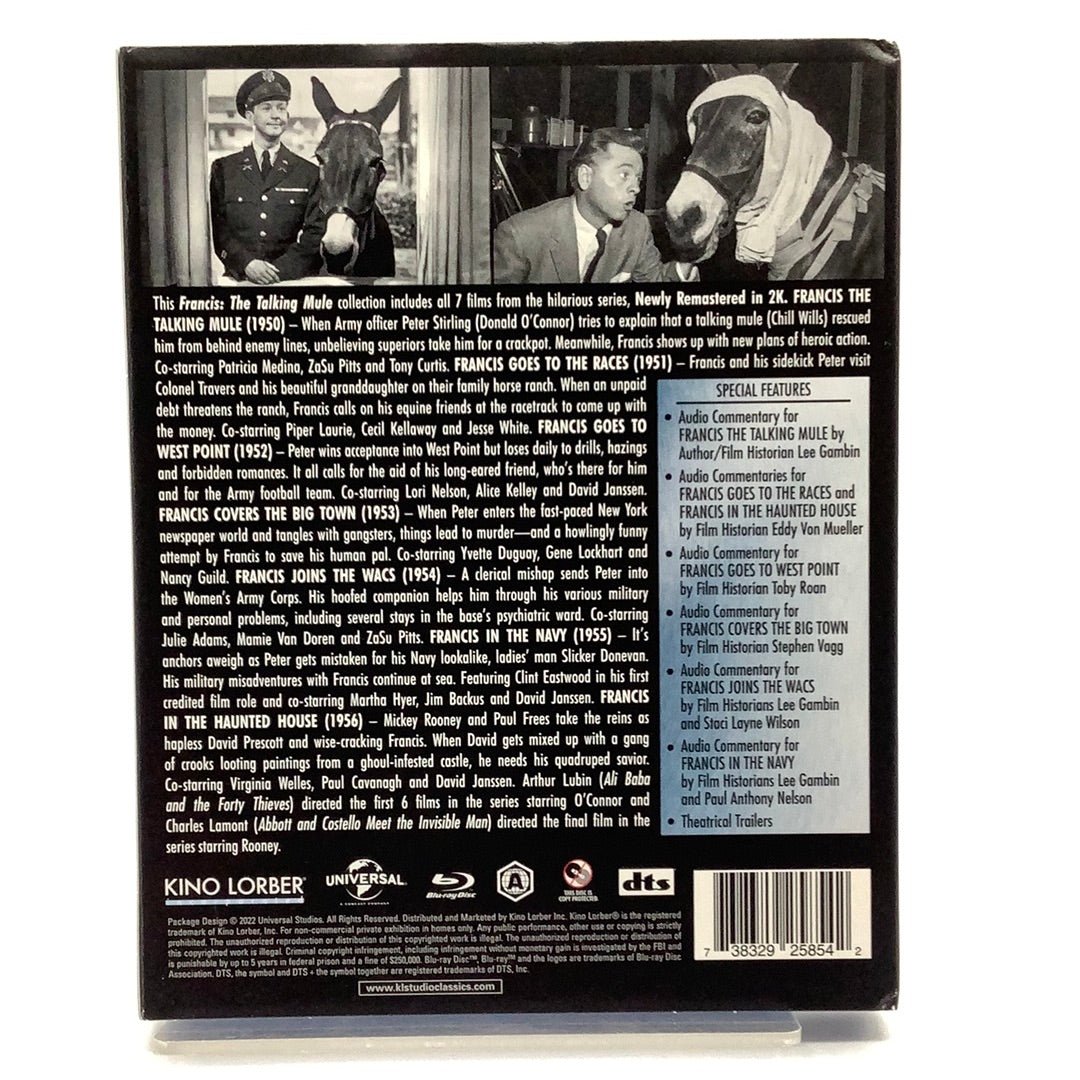 Francis the Talking Mule - 7 Film Collection w/SLIP USED