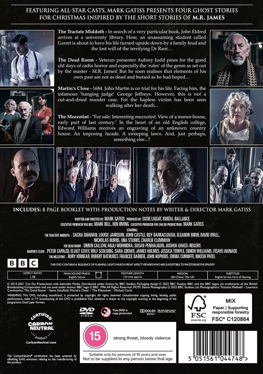 Ghost Stories (For Christmas, Mark Gatiss) (Region B, DVD) - New DVD