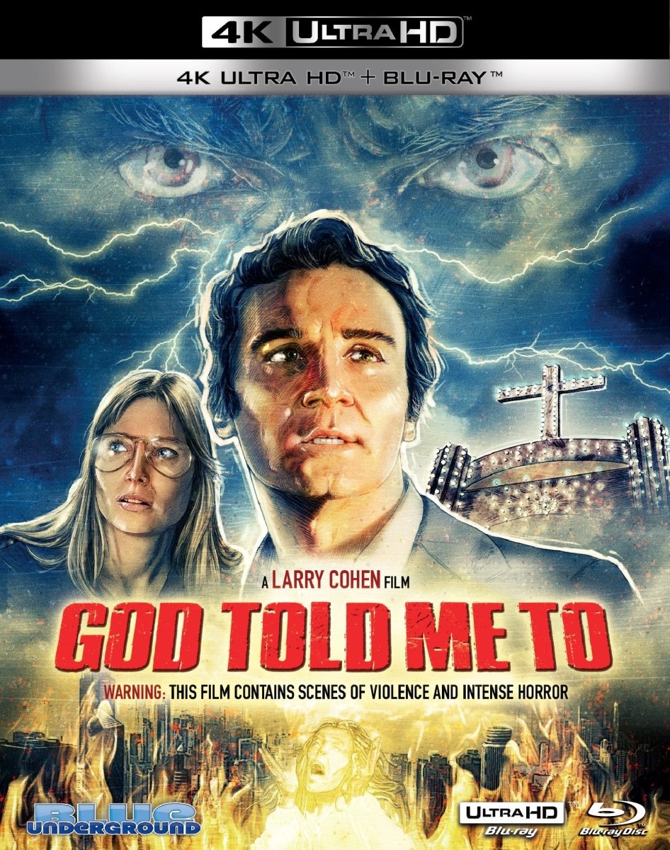 God Told Me To (4K UHD) w/SLIP - New 4K UHD