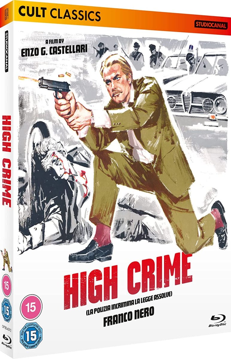 High Crime w/SLIP (Art Cards, Region B) - New Blu - Ray
