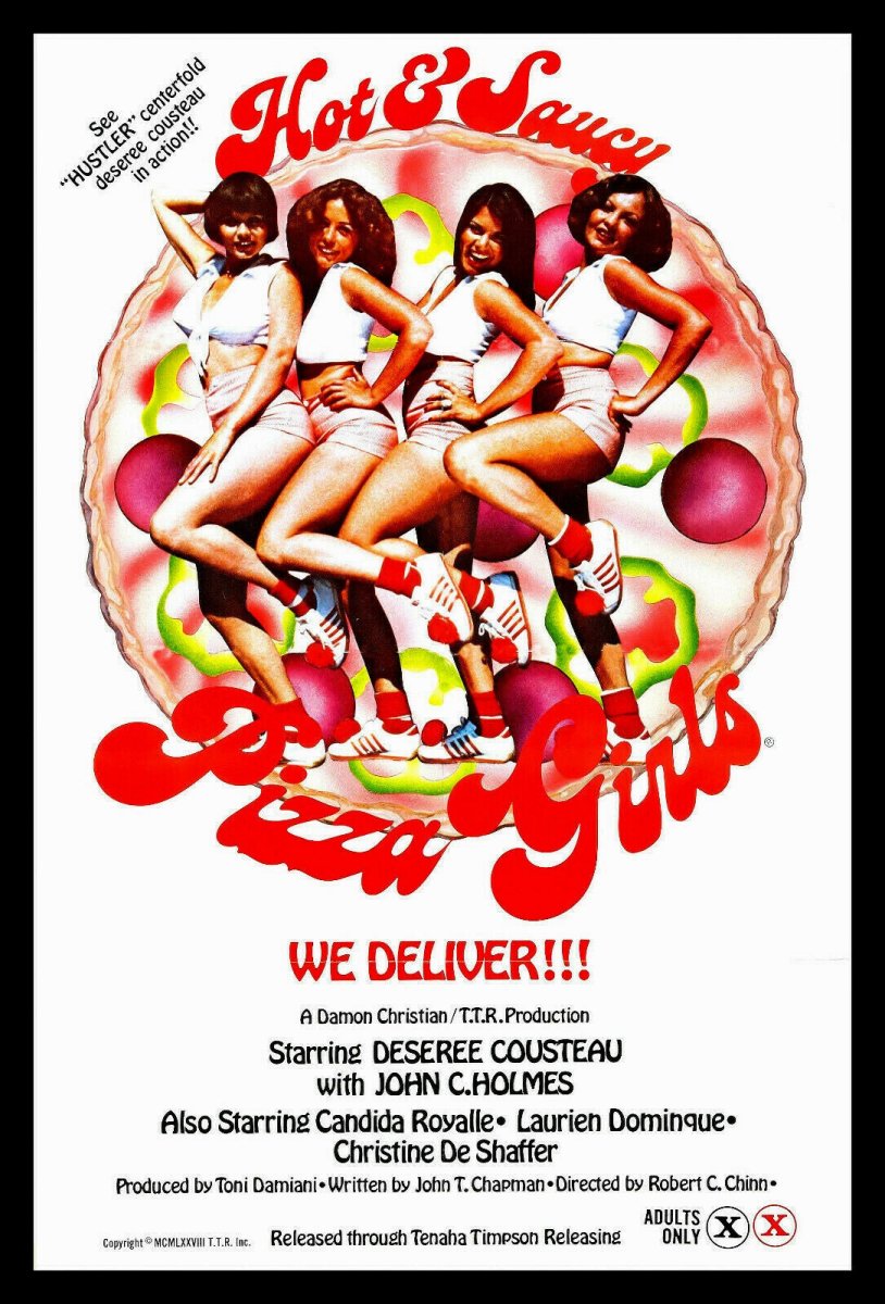Hot & Saucy Pizza Girls DVD USED