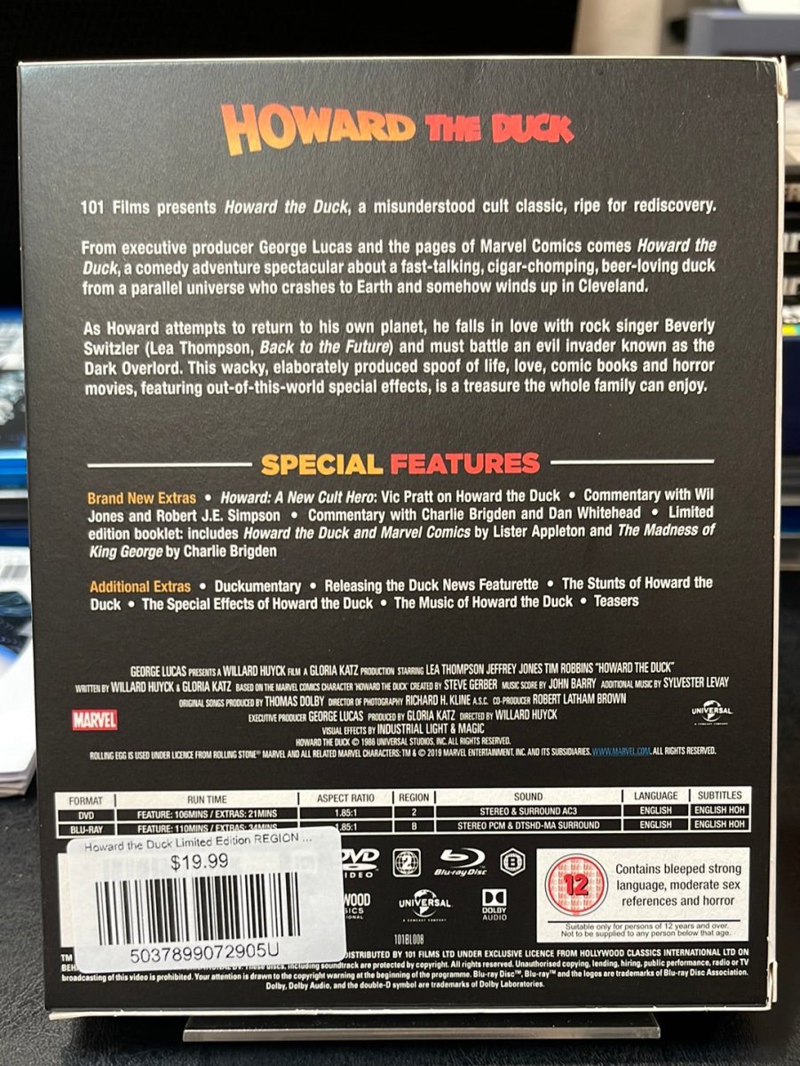 Howard the Duck Limited Edition (REGION B) USED