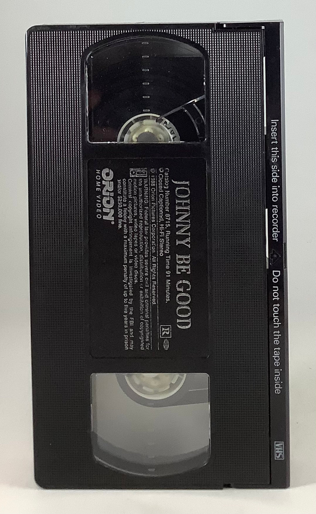 Johnny Be Good VHS