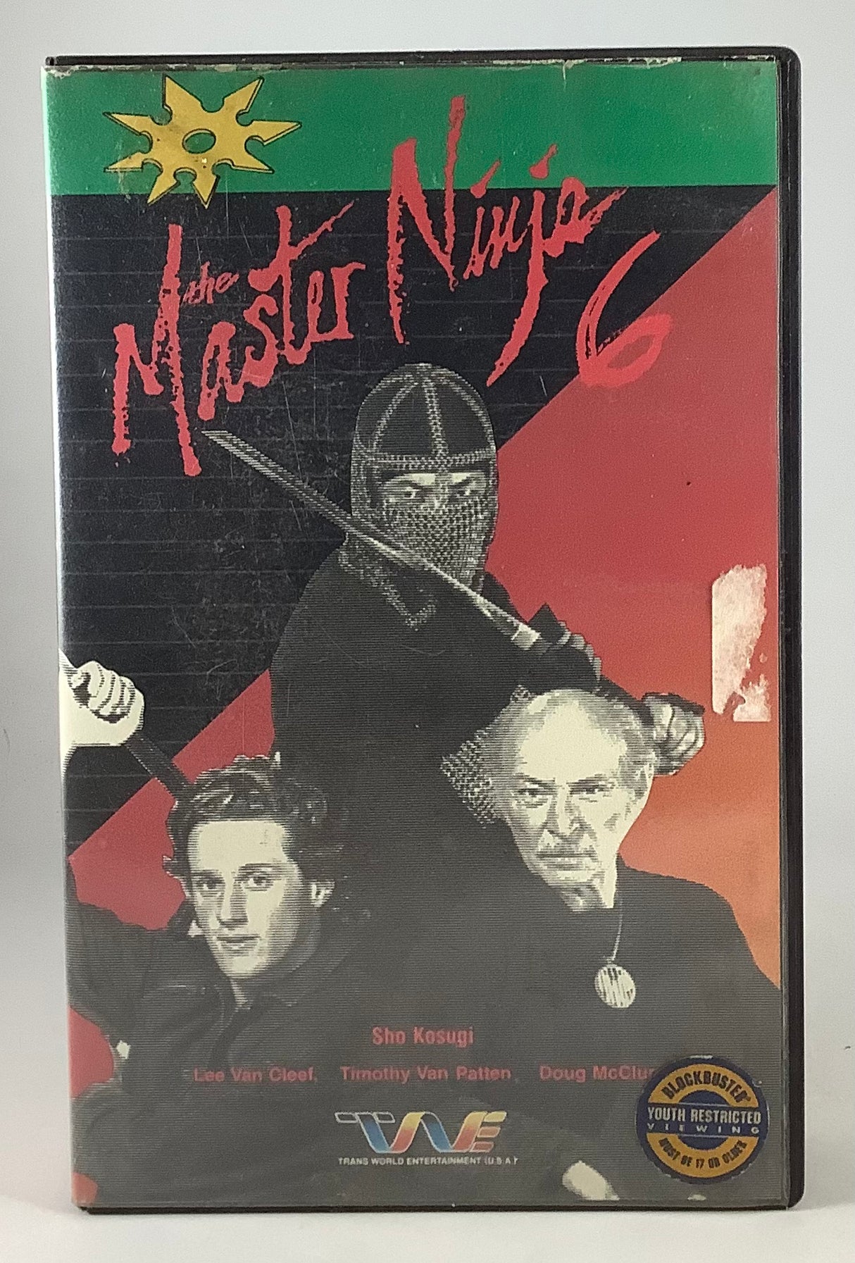 Master Ninja 6 (The Master) Clamshell VHS
