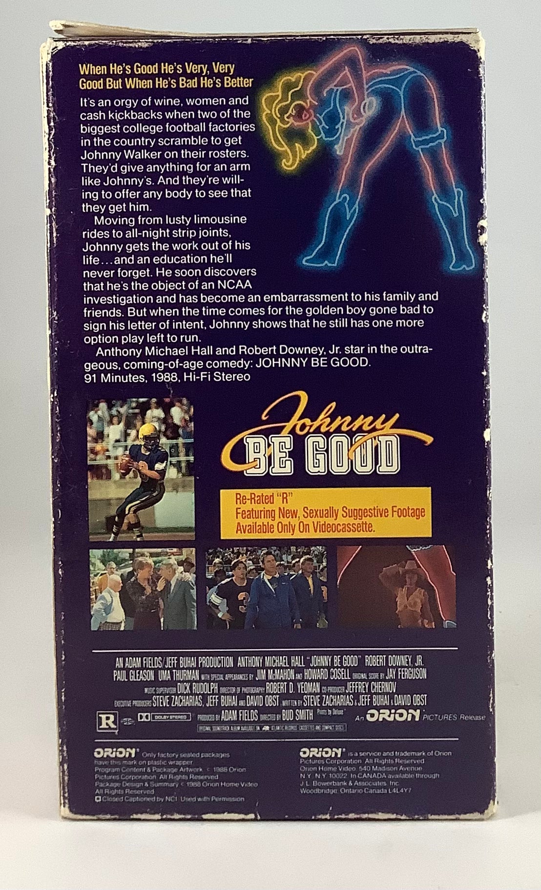Johnny Be Good VHS