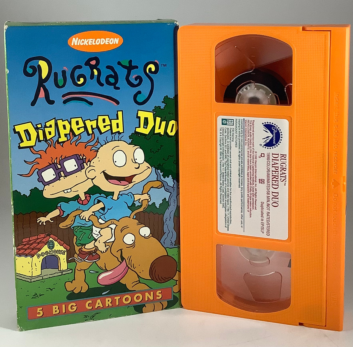 Rugrats Diapered Duo VHS Orbit DVD