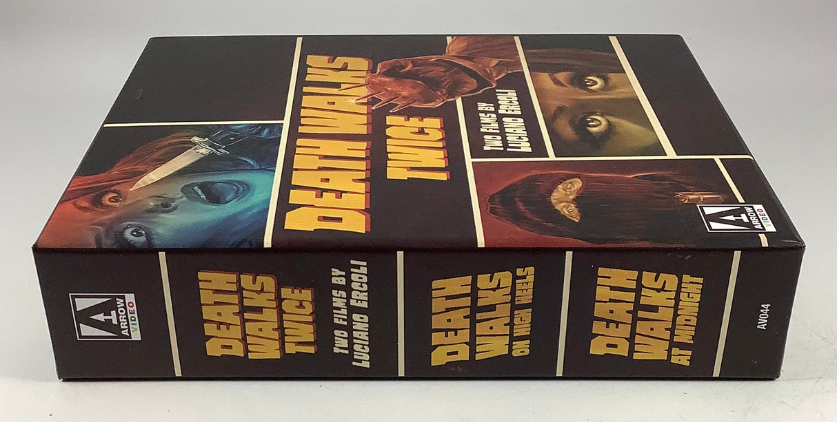 Death Walks Twice: Two Films by Luciano Ercoli Limited Edition USED