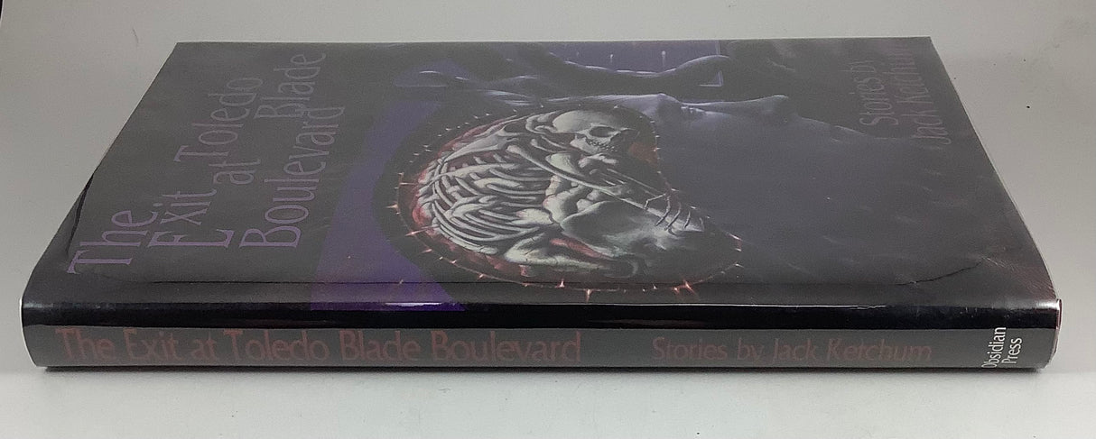 The Exit at Toledo Blade Boulevard - Jack Ketchum (Obsidian Press, Hardcover) SIGNED USED