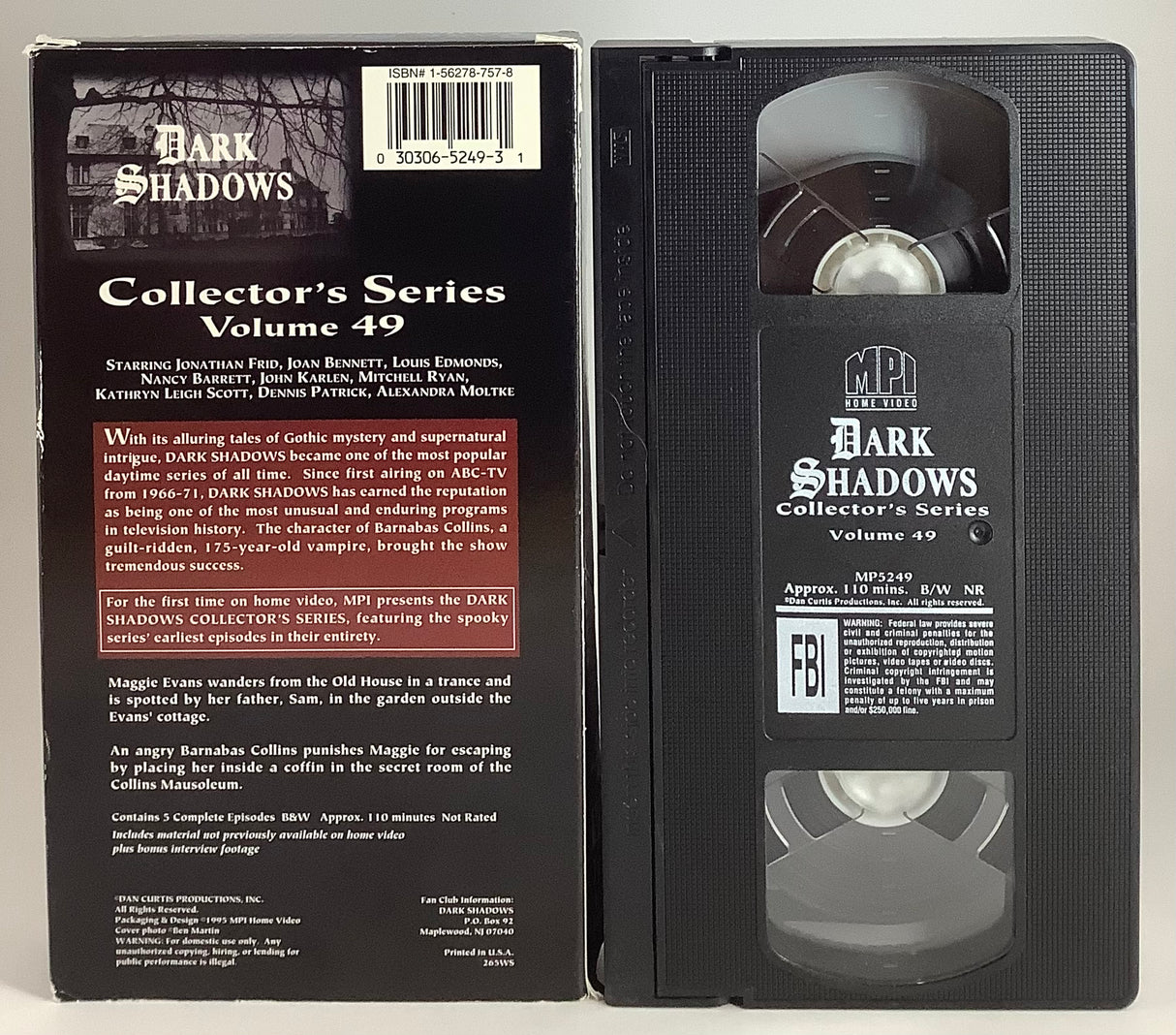 Dark Shadows Collector's Series Vols. 49-52 VHS