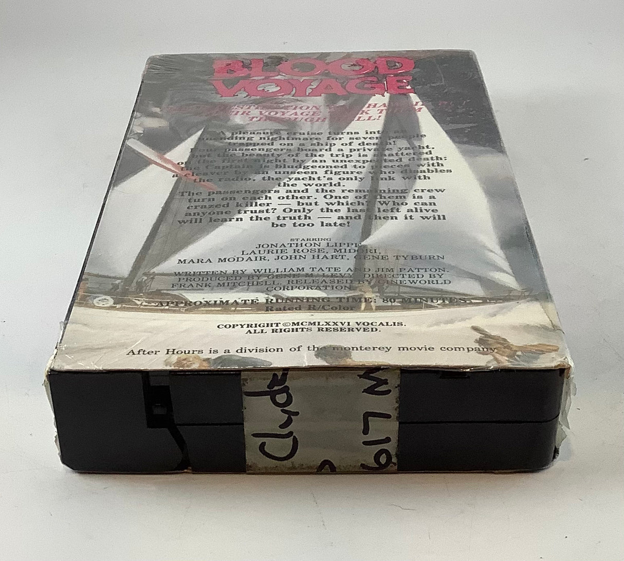 Blood Voyage VHS