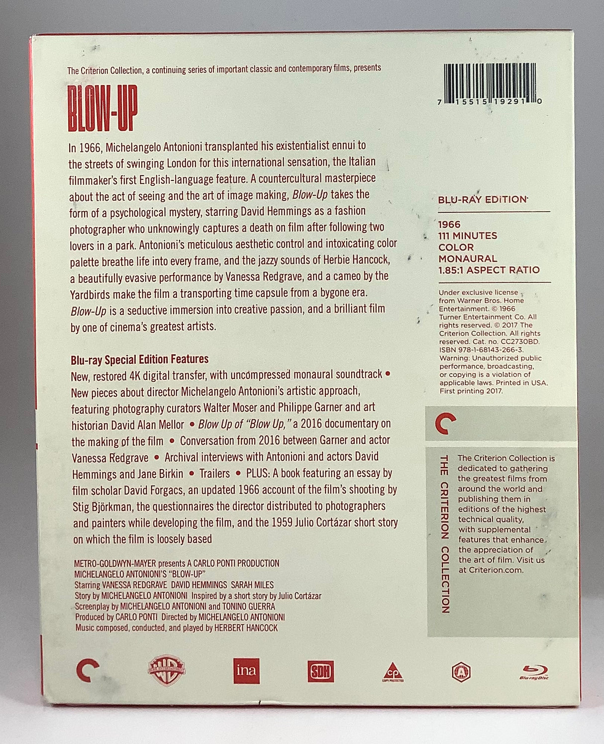 Blow-Up (#865) w/SLIPCASE USED