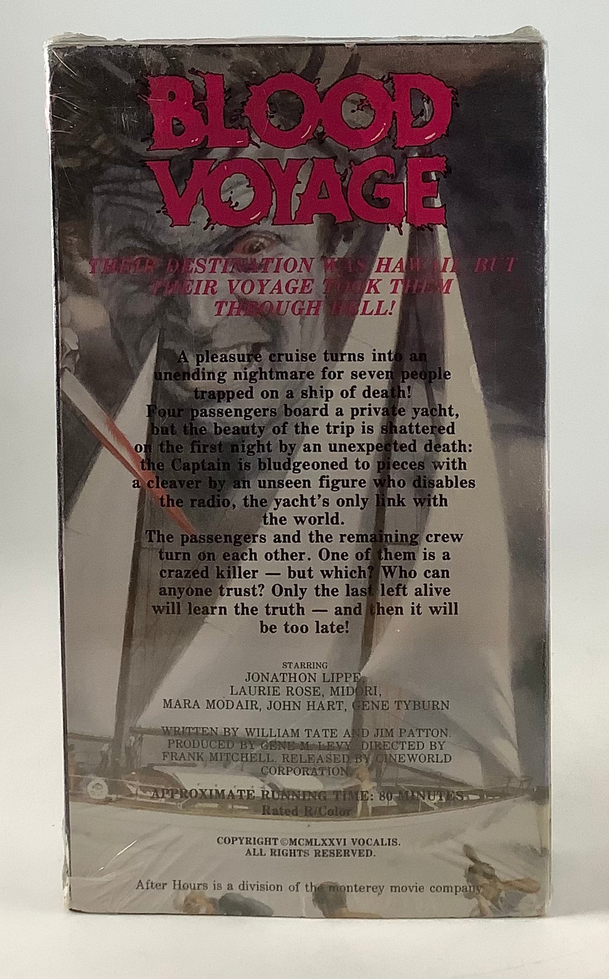 Blood Voyage VHS