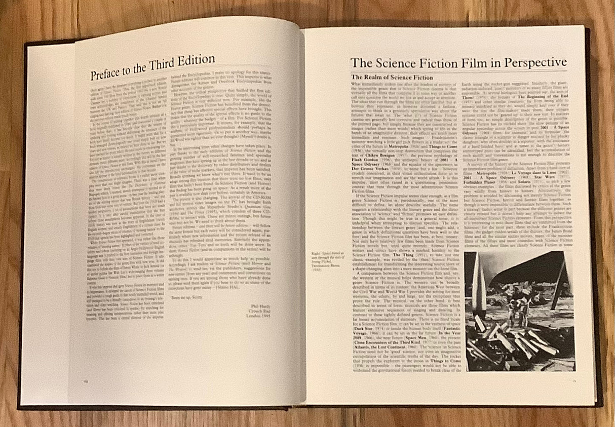 The Overlook Film Encyclopedia: Science Fiction Films, Ed. Phil Hardy (Hardcover) USED