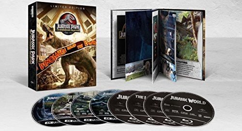 Jurassic Park 25th Anniversary Collection (4K UHD, Limited Edition, Steelbook) USED