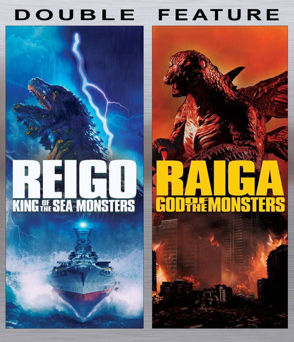 Kaiju Clash Double Feature: Reigo & Raiga - New Blu - Ray