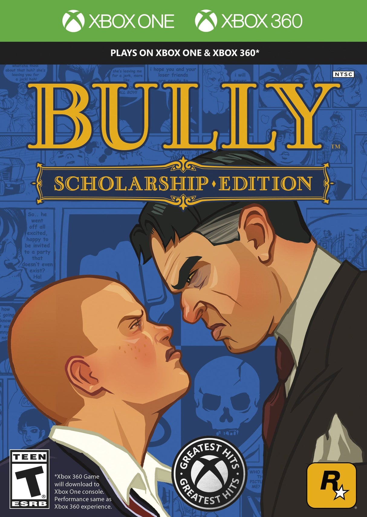 Bully: Scholarship Edition XBOX 360/XBOX ONE NEW
