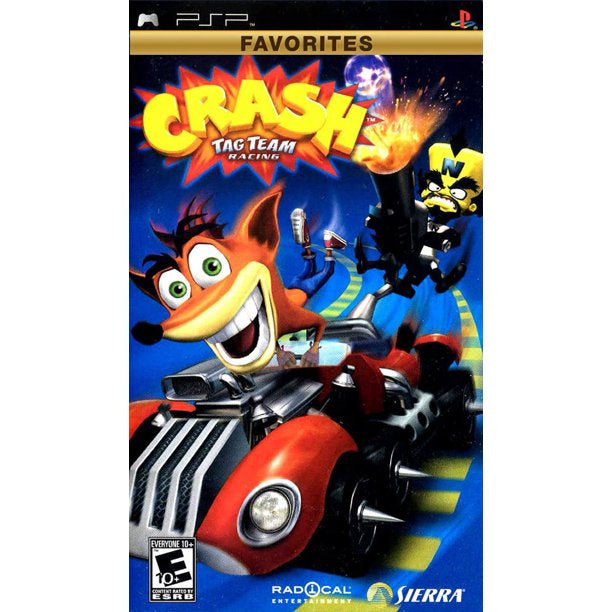 Crash Tag Team Racing Sony PSP NEW