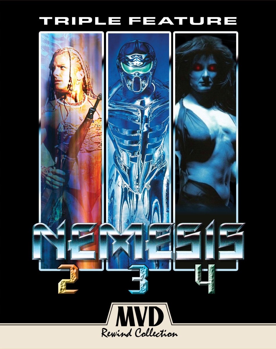 Nemesis 2/Nemsis3/Nemesis 4 Triple Feature w/SLIP - New Blu - Ray