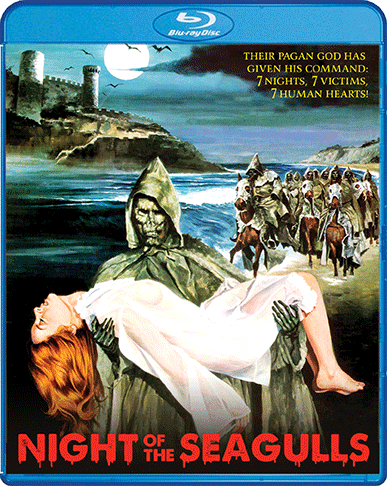Night of the Seagulls (AKA Tombs Of The Blind Dead 4) - New Blu - Ray