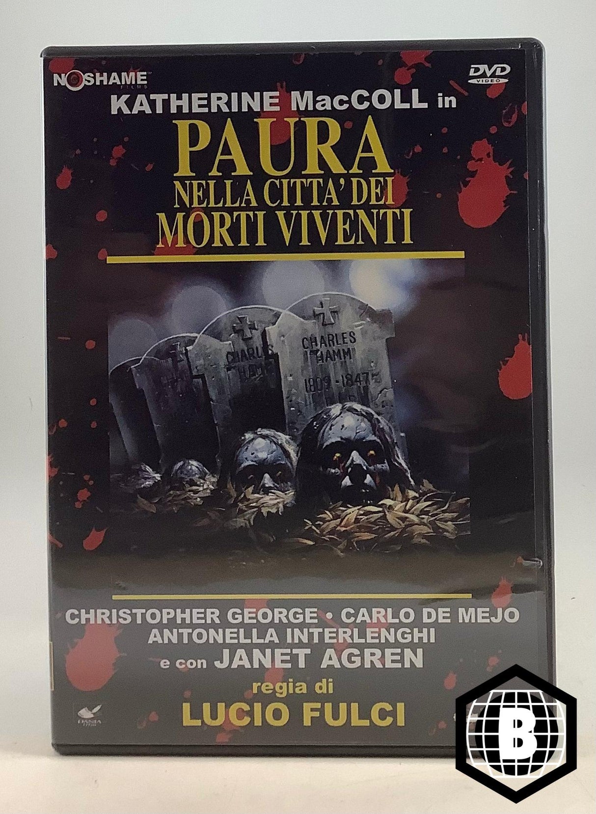 Paura Nella Città dei Morti Viventi (City of the Living Dead) REGION B DVD USED