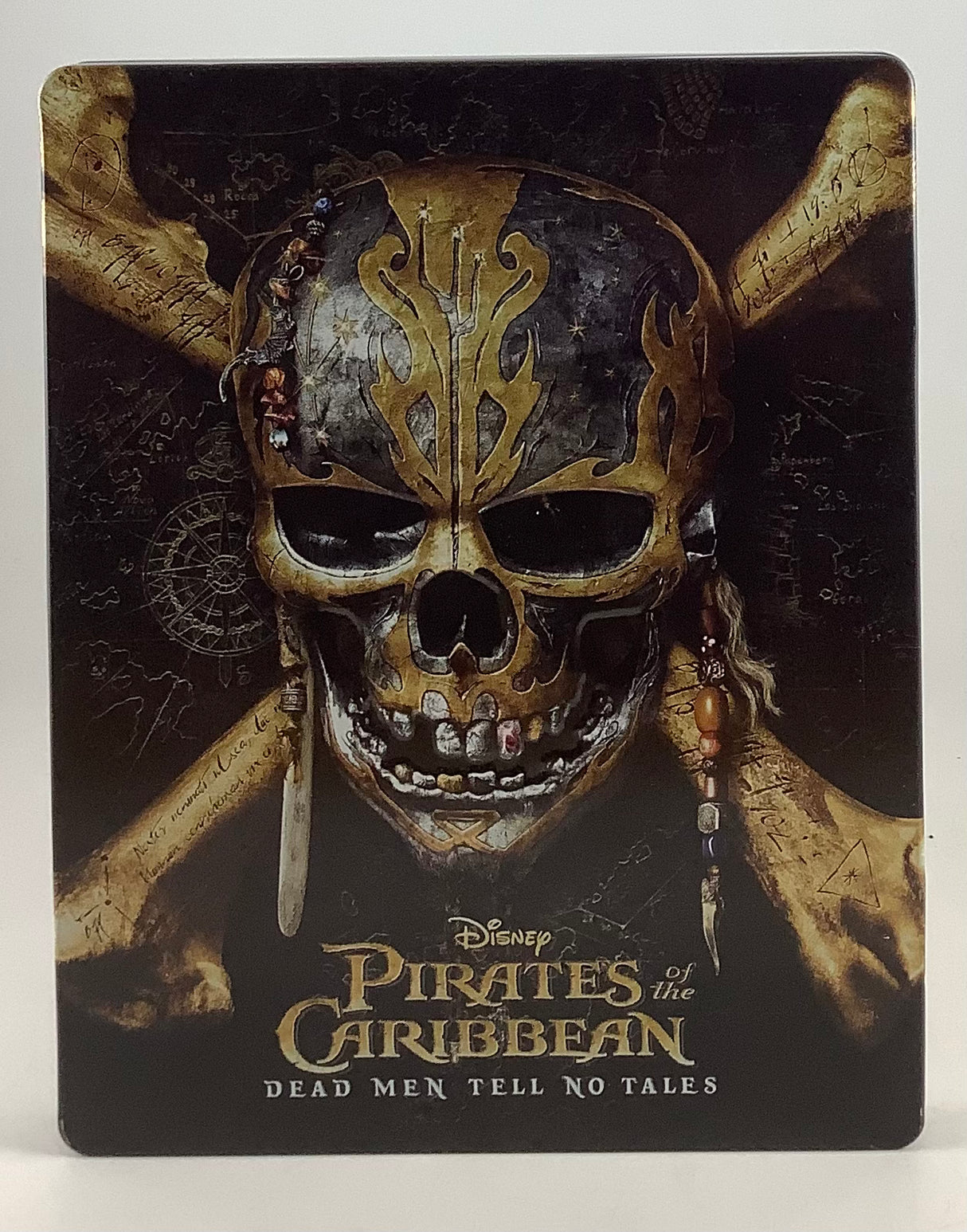 Pirates of the Caribbean: Dead Men Tell No Tales Steelbook (4K UHD + Blu-Ray Combo) USED
