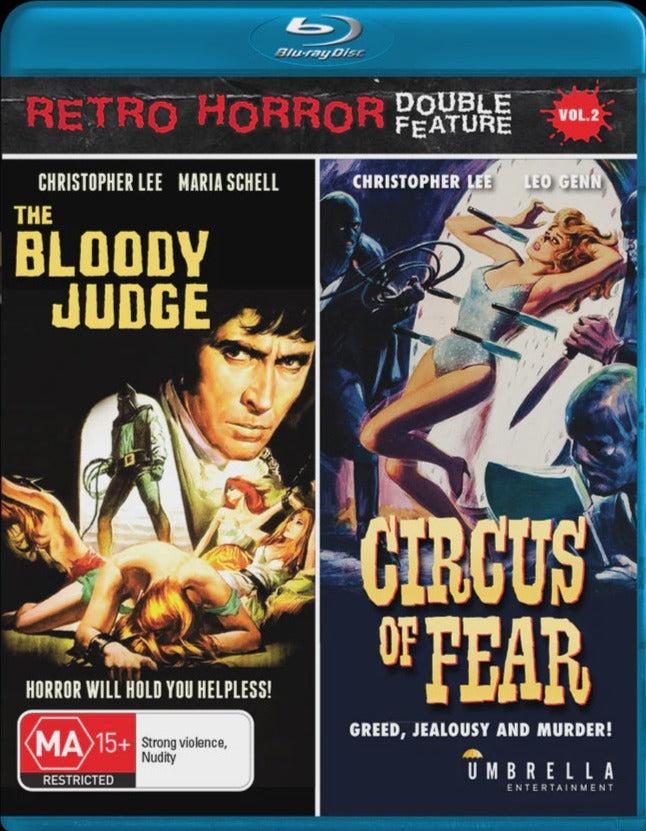 Retro Horror Double Feature Circus of Fear/The Bloody Judge (Region Free)