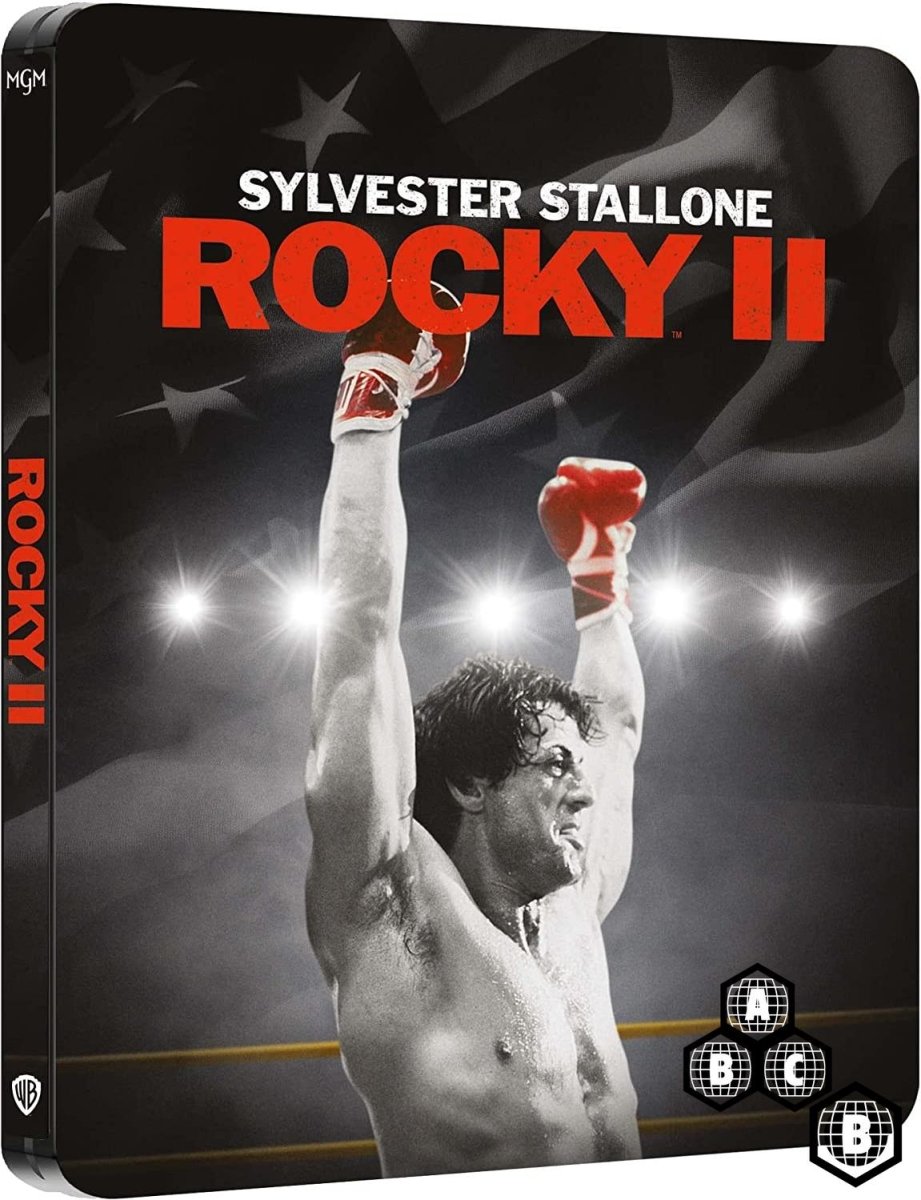 Rocky II (4K UHD Steelbook, 2 Discs, Region Free/B)
