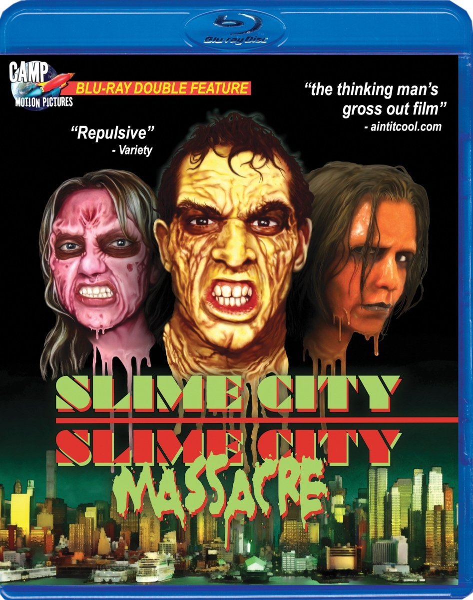 Slime City / Slime City Massacre Double Feature - New Blu - Ray