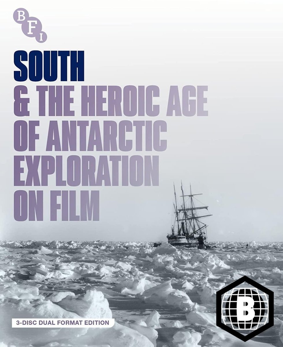 South & The Heroic Age of Antarctic Exploration on Film w/SLIP (Region B)