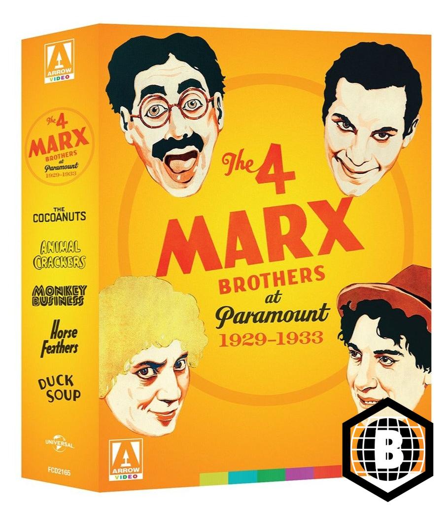 The 4 Marx Brothers at Paramount: 1929-1933 (Region B)