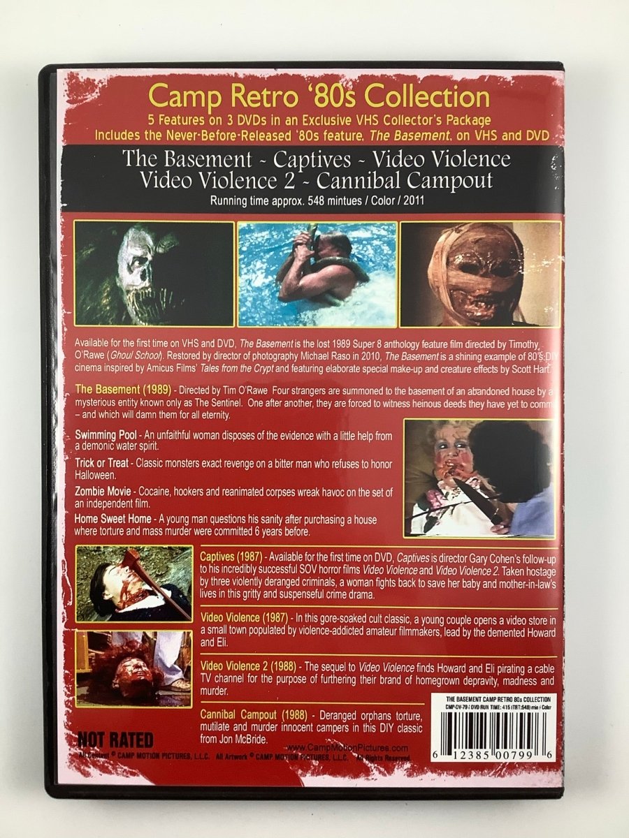 The Basement DVD/VHS Combo USED