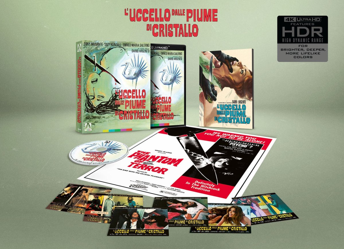 The Bird with the Crystal Plumage 4K (Arte Originale Limited Edition) USED
